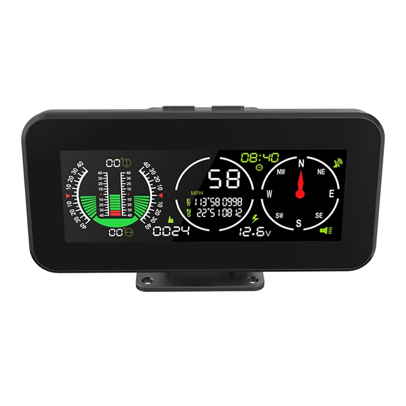 Car Hud Head Up Display Gps - Pengukur kemiringan mobil, pengukur keseimbangan untuk