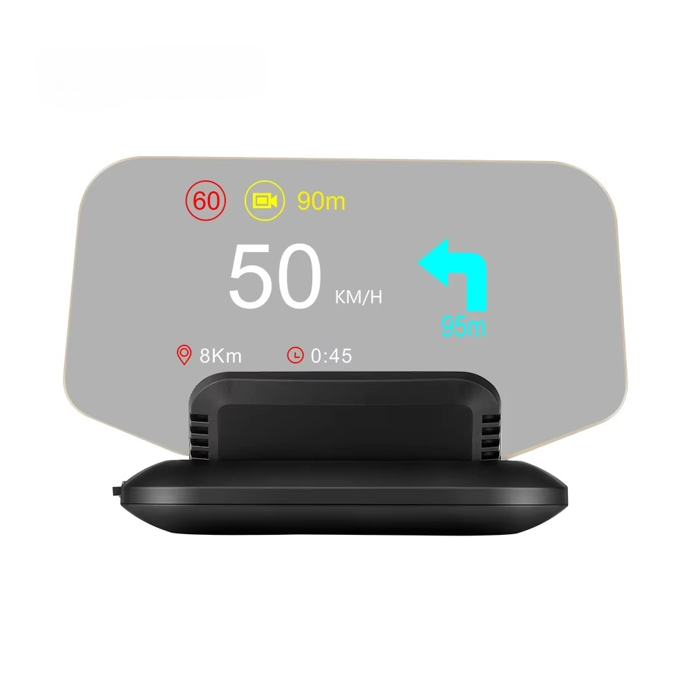 Hud Obd2 Multi Function Alarm - Untuk Semua Mobil, Proyektor HUD Multifungsi