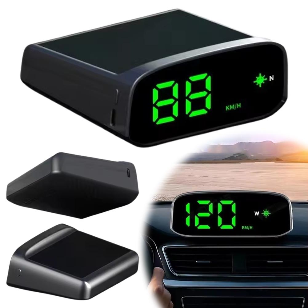 Hud Speedometer Digital Universal - Solar Head Up Display GPS+ Speedometer