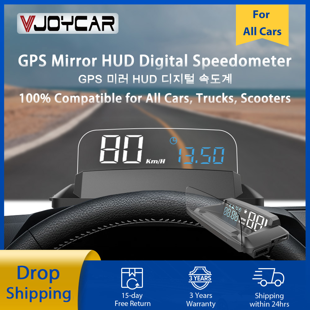 Car Heads Up Display Navigation - GPS Mobil Digital Speedometer KMH MPH