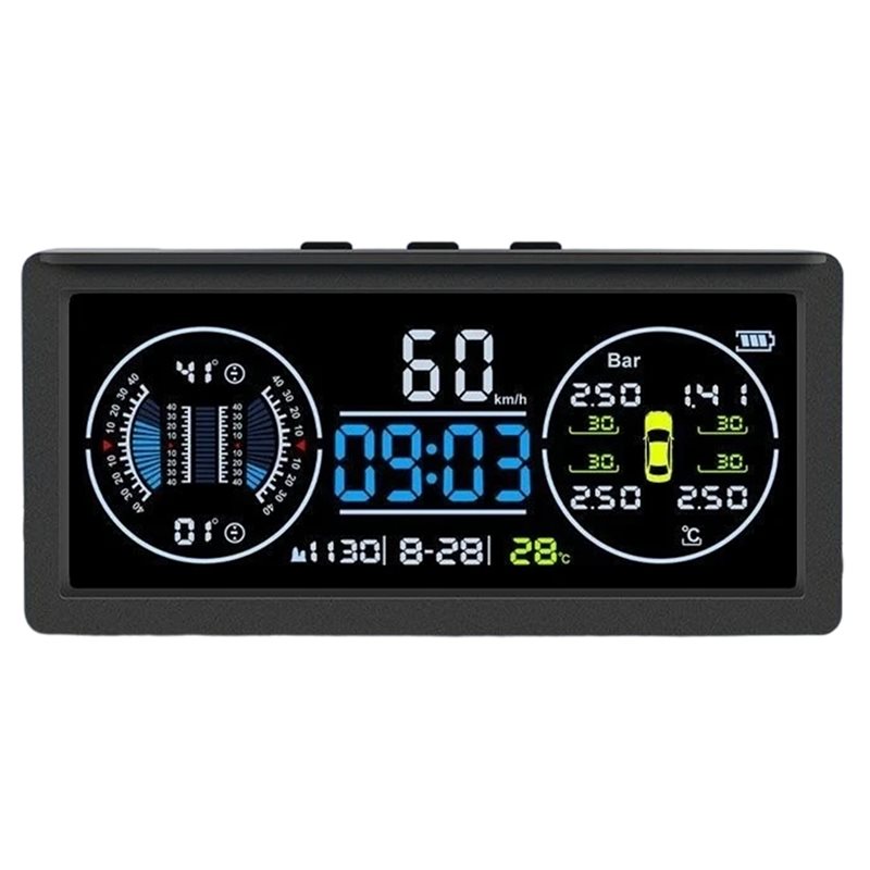 Hud Display With Tire Pressure - Sistem Pemantauan Tekanan Ban Presisi Tinggi
