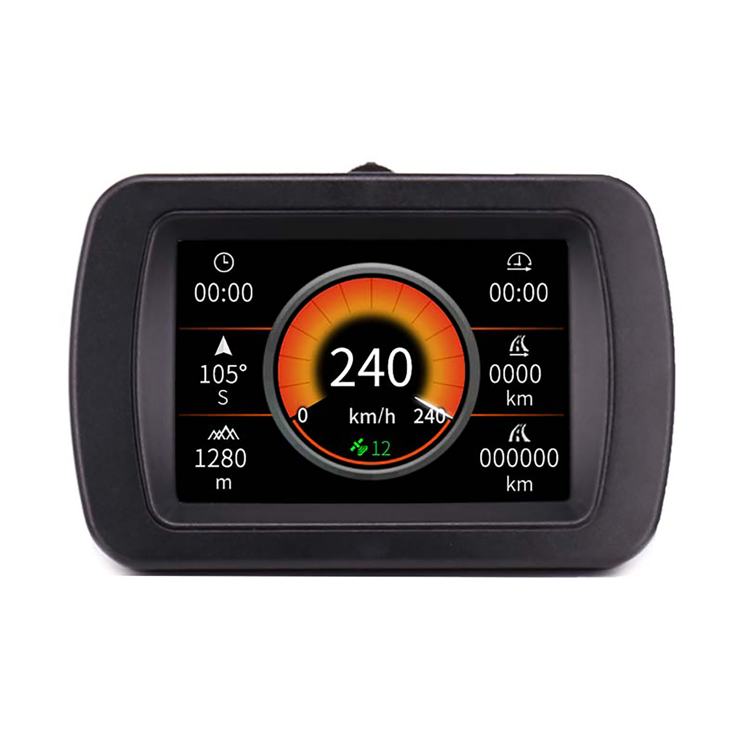 Hud Speedometer Digital Universal - Tampilan Kepala Atas OBDII Mobil A65