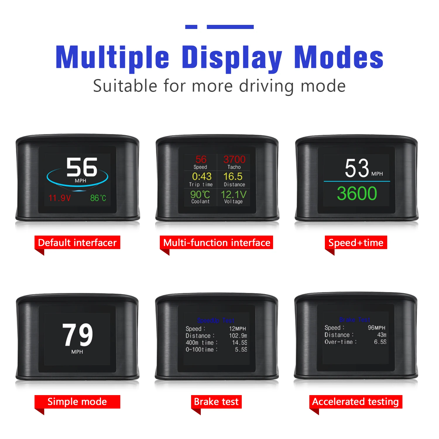 P10 untuk HUD Speedometer Univ - Car Heads Up Display Navigation ulasan dan harga