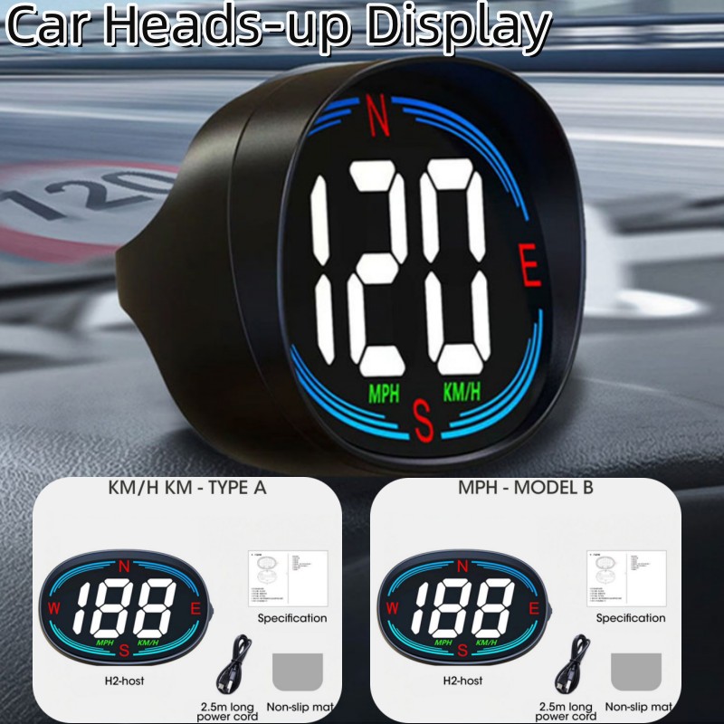 Speedometer GPS HUD Baru 2024  - Car Hud Head Up Display Gps ulasan dan harga