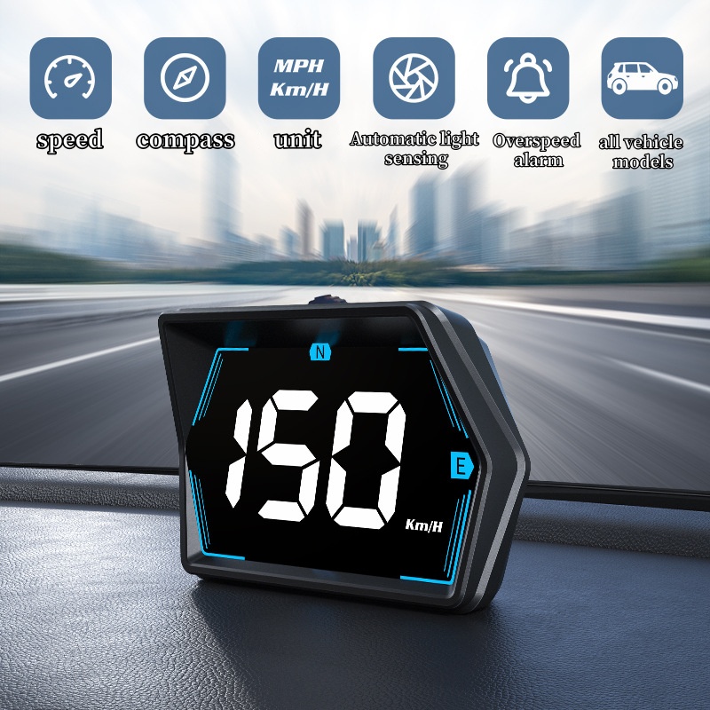 Speedometer GPS HUD Baru 2024  - Car Hud Head Up Display Gps ulasan dan harga