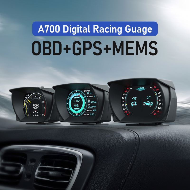 OBD A700 Panel Instrumen Pinta - Hud Speedometer Digital Universal ulasan dan harga