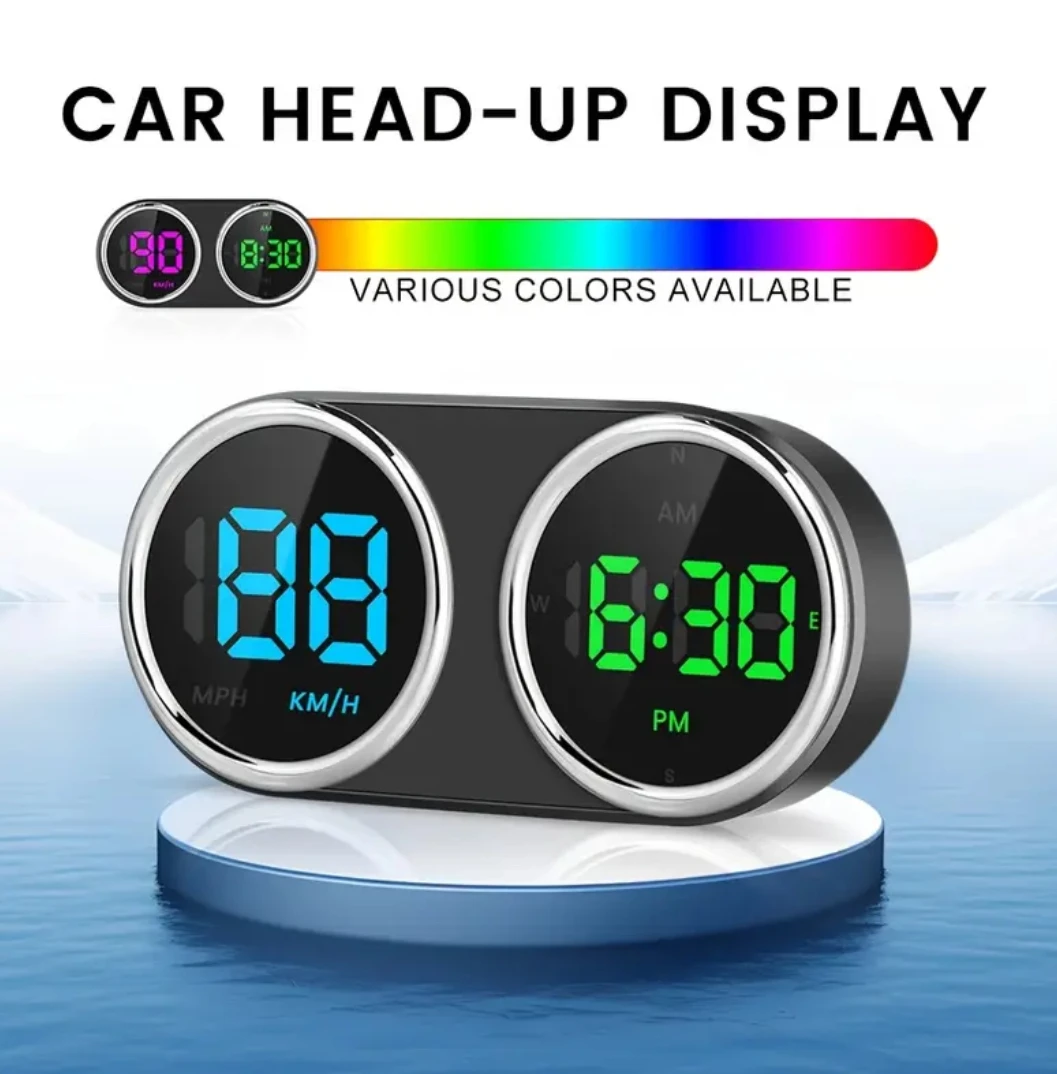 Jam Elektronik Mobil Sepeda Mo - Car Heads Up Display Navigation ulasan dan harga