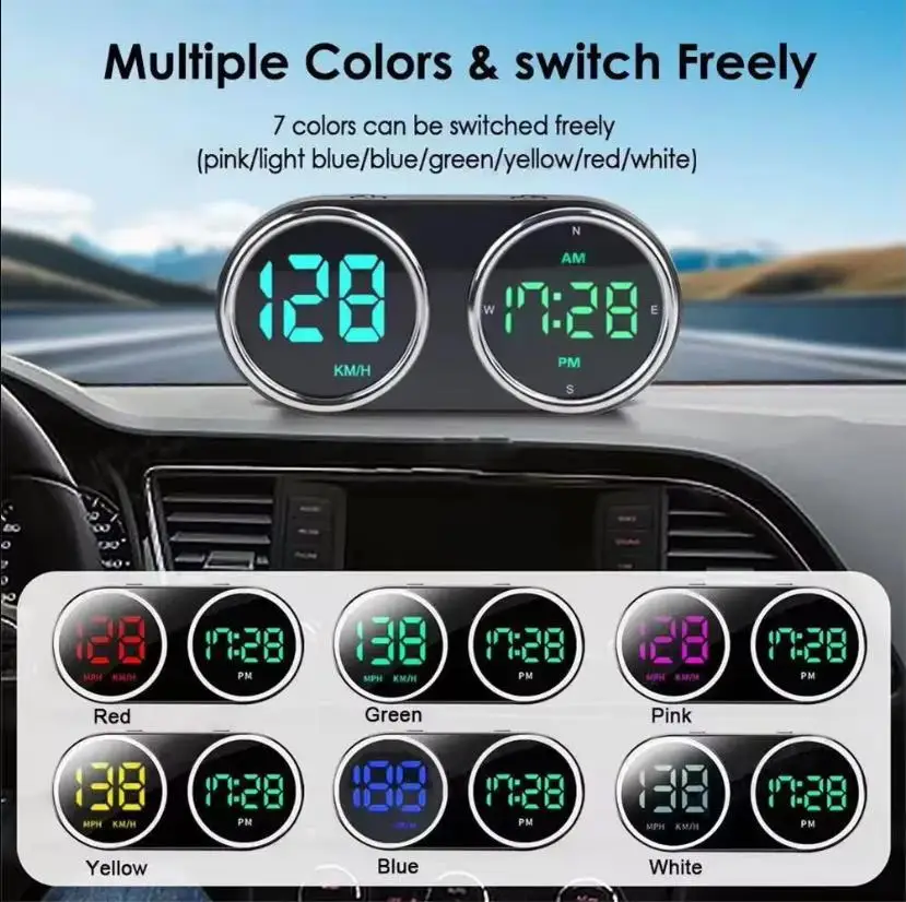 Jam Elektronik Mobil Sepeda Mo - Car Heads Up Display Navigation ulasan dan harga