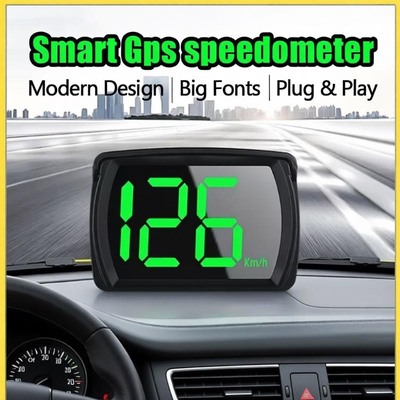 HUD GPS Mobil Universal, Layar - Hud Speedometer Digital Universal ulasan dan harga