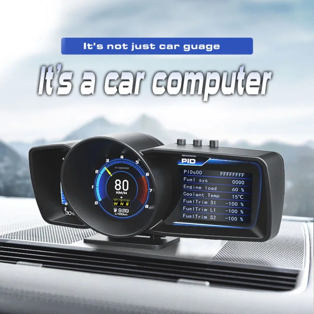 HUD OBD2+GPS Multi-Fungsi Dash - Hud Obd2 Multi Function Alarm ulasan dan harga