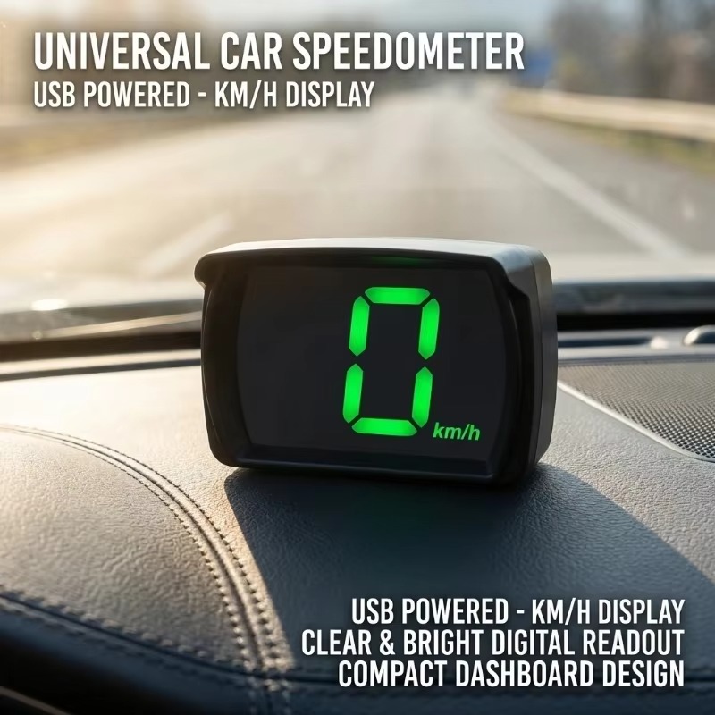 Layar HUD GPS Mobil Universal, - Hud Speedometer Digital Universal ulasan dan harga
