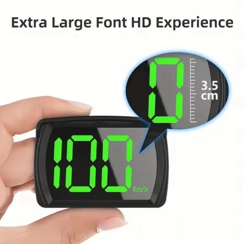 Layar HUD GPS Mobil Universal, - Hud Speedometer Digital Universal ulasan dan harga