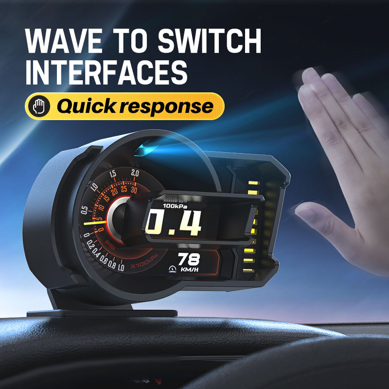 HUD OBD2+GPS, Layar Proyeksi,  - Hud Obd2 Multi Function Alarm ulasan dan harga