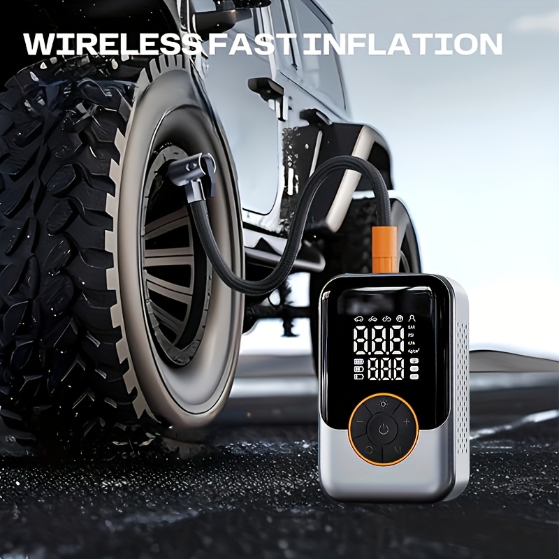 Pompa Ban Portabel, Kompresor  - Hud Display With Tire Pressure ulasan dan harga