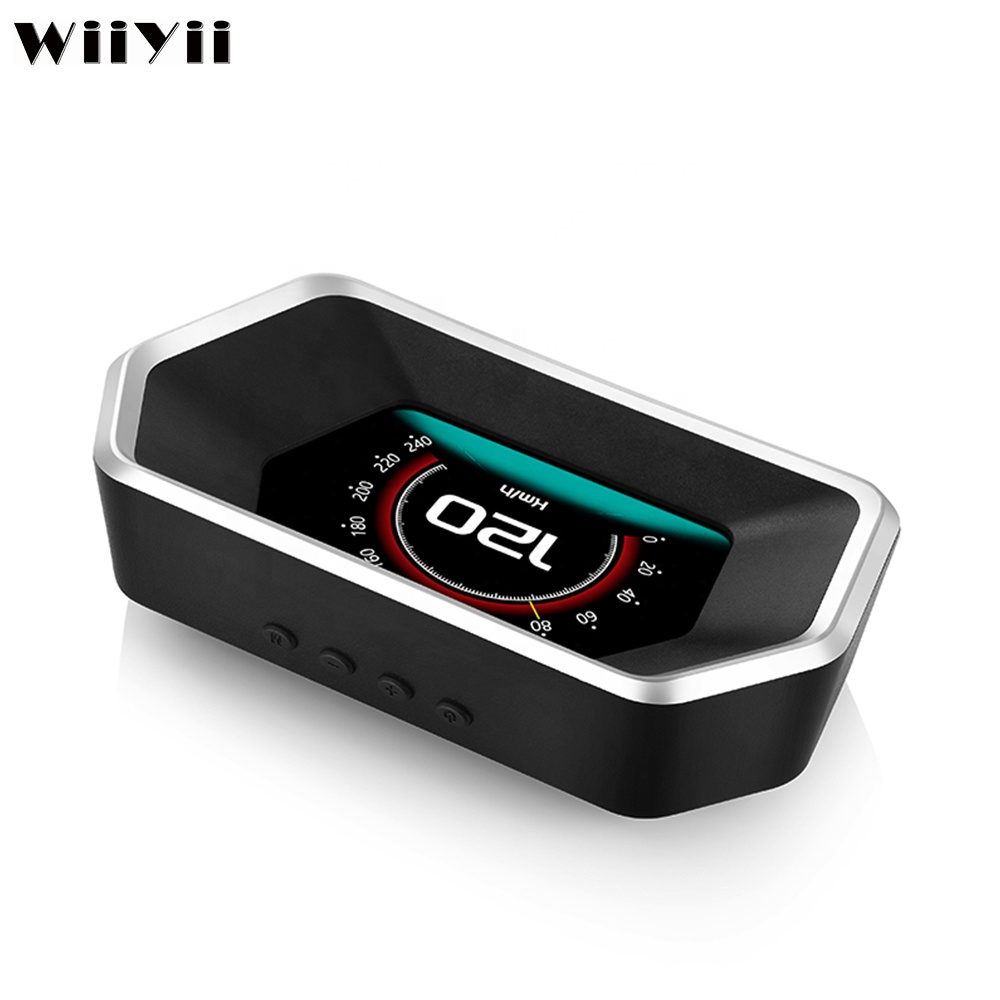 Alat Ukur Mobil P17 OBD2 Gauge - Hud Obd2 Multi Function Alarm ulasan dan harga