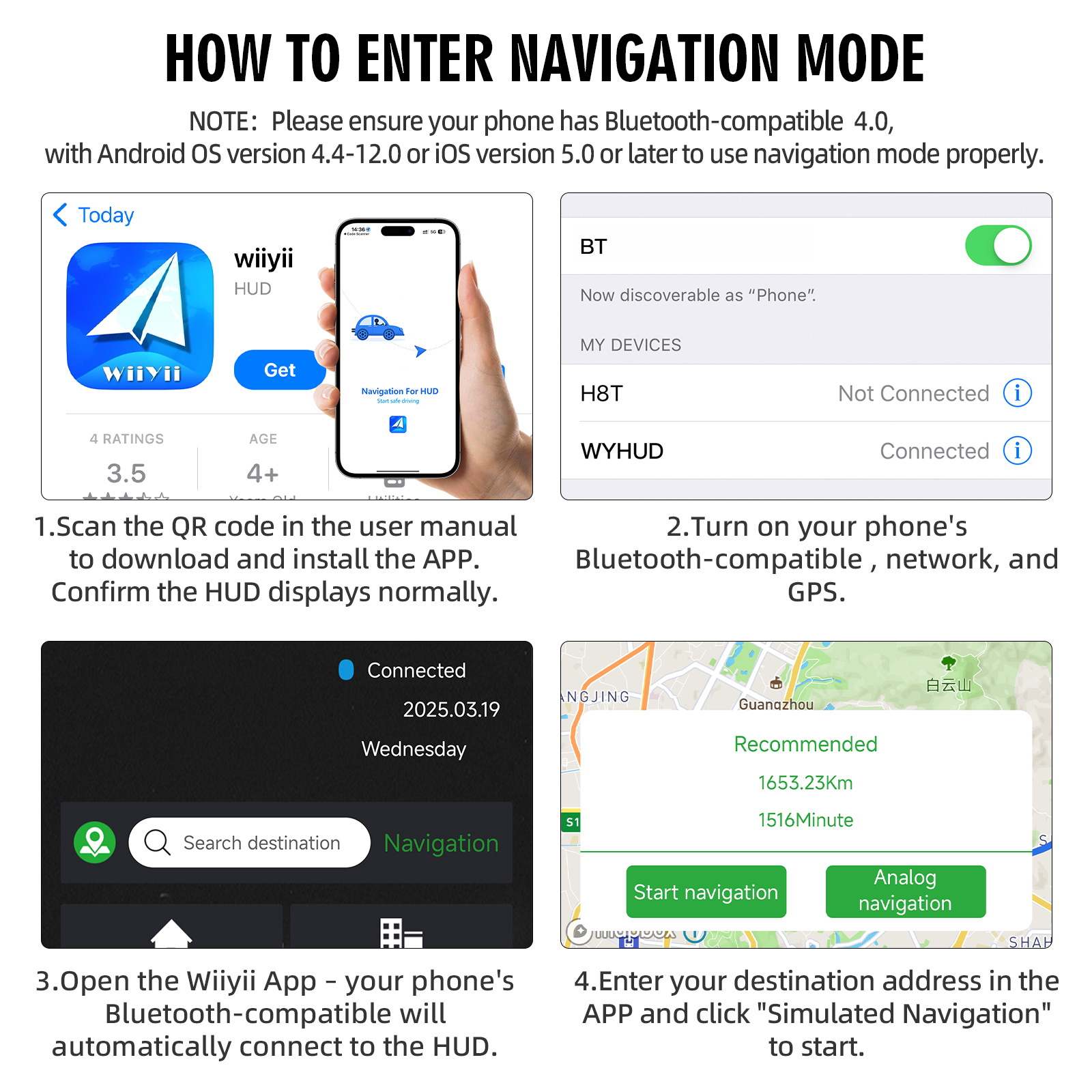 HUD C1 Tampilan Atas Kepala Na - Car Heads Up Display Navigation ulasan dan harga