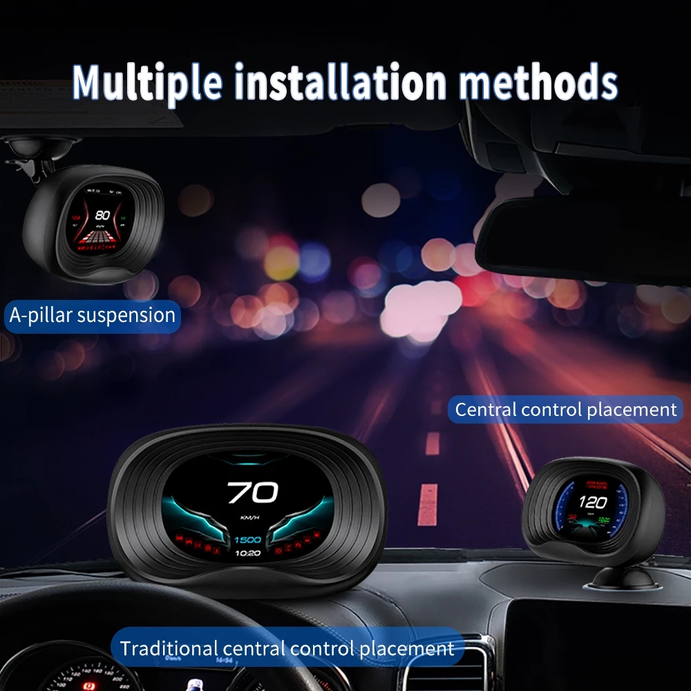 HUD GPS mobil OBD2 navigasi He - Car Heads Up Display Navigation ulasan dan harga
