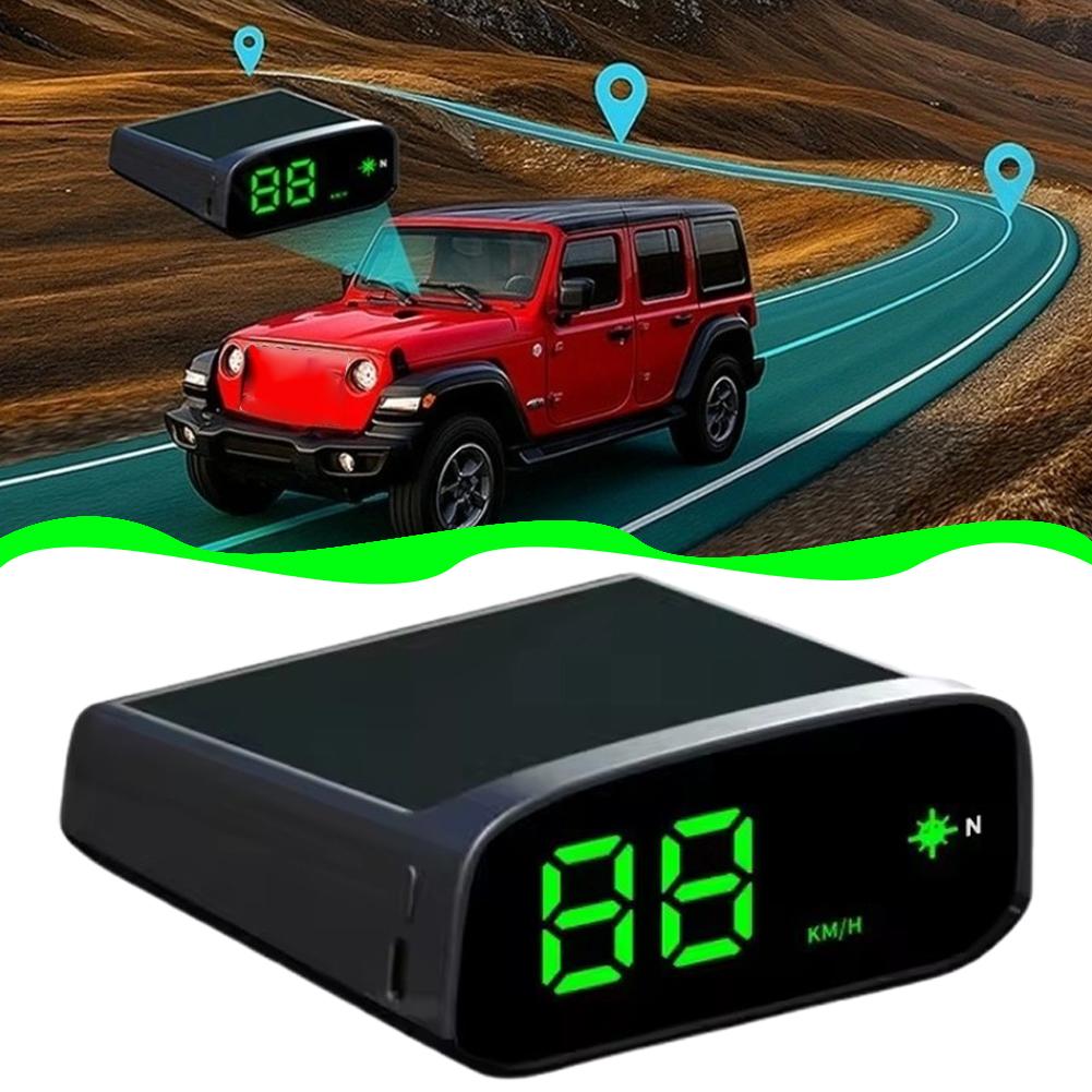 Solar Head Up Display GPS+ Spe - Hud Speedometer Digital Universal ulasan dan harga