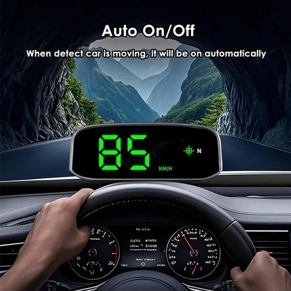 Solar Head Up Display GPS+ Spe - Hud Speedometer Digital Universal ulasan dan harga
