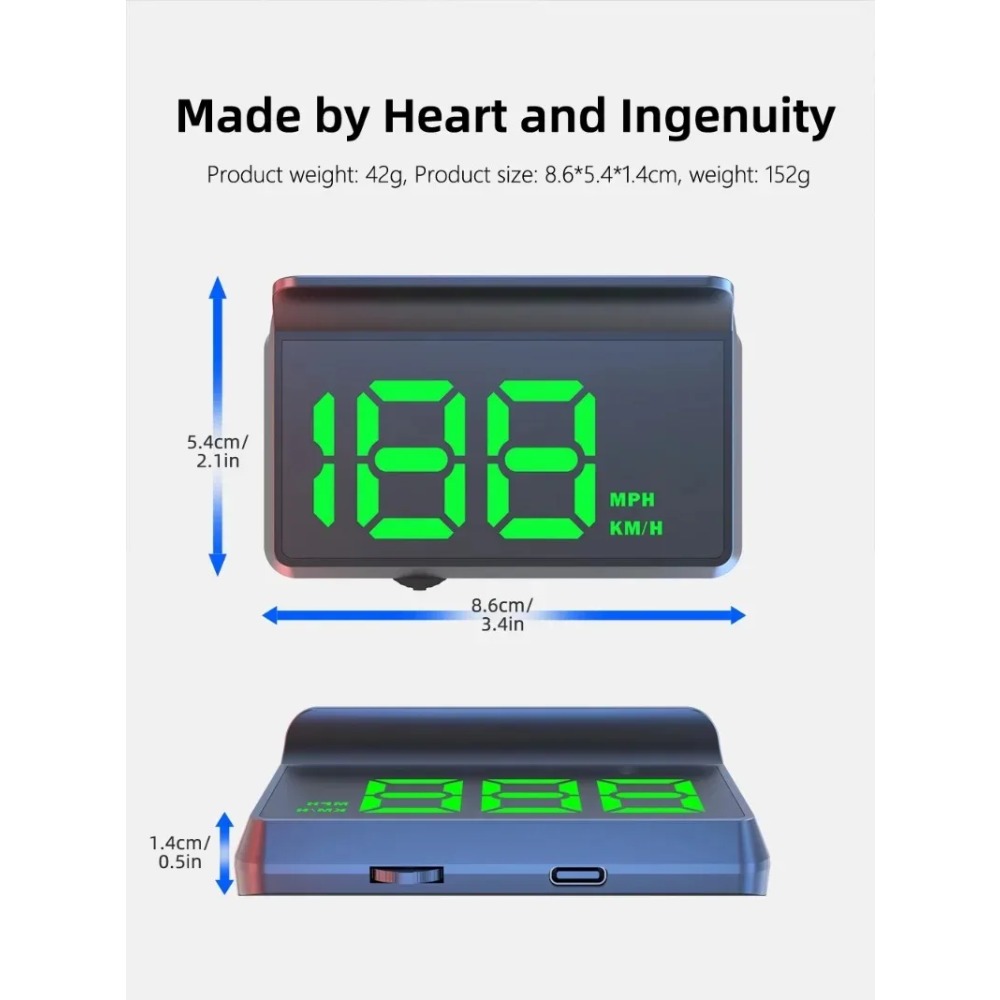 Layar Tampilan Atas Mobil W2 U - Car Hud Head Up Display Gps ulasan dan harga