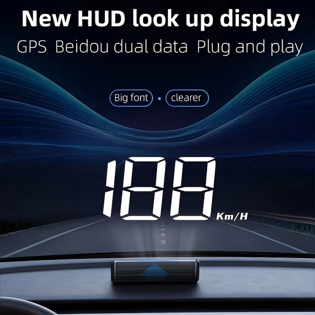 Speedometer Mobil Universal HU - Hud Speedometer Digital Universal ulasan dan harga
