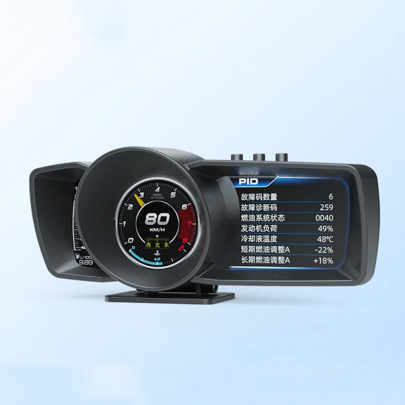A600 HUD Mobil, Komputer Dasbo - Hud Obd2 Multi Function Alarm ulasan dan harga