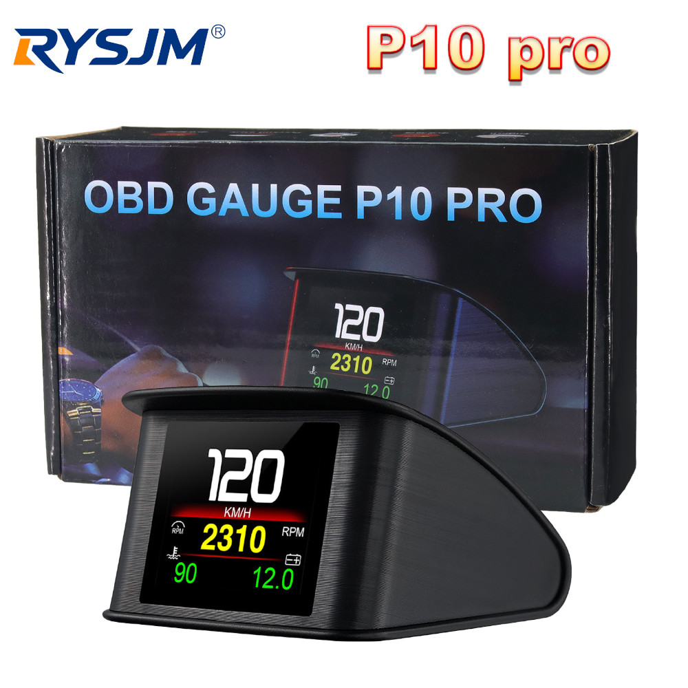 HD P10-PRO OBD2 HUD Tampilan H - Obd2 Hud Speedometer Projector ulasan dan harga