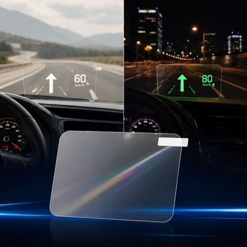 Stiker Film Reflektif Transpar - Hud Reflection Film Windshield ulasan dan harga