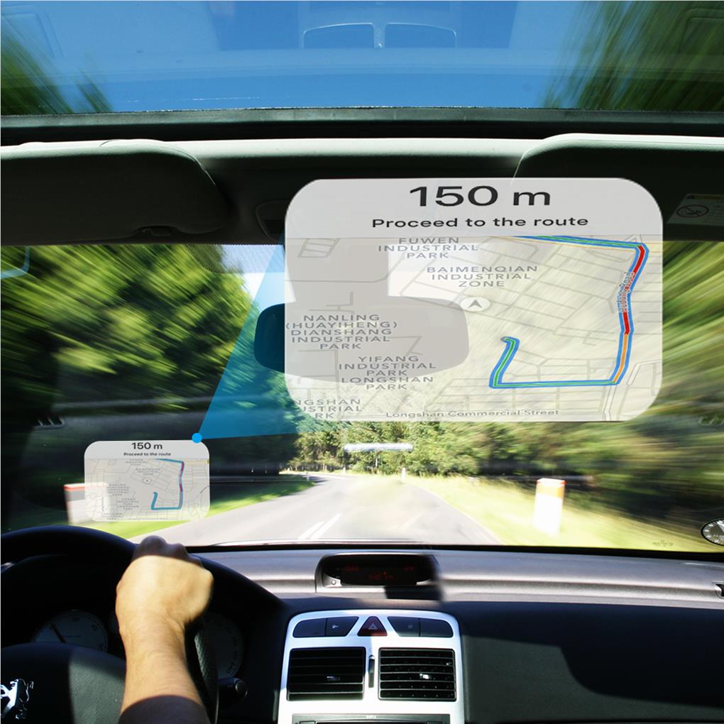 HUD Film reflektif Universal k - Hud Reflection Film Windshield ulasan dan harga