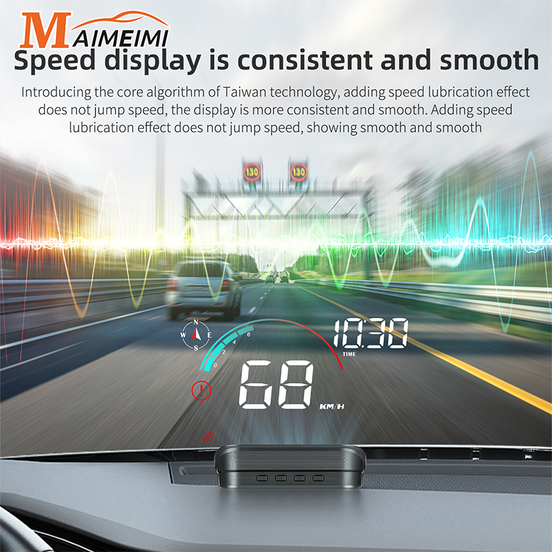 M22 tampilan depan mobil GPS H - Hud Speedometer Digital Universal ulasan dan harga