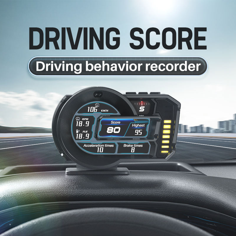 OBD2+GPS HUD Head Up Display P - Hud Obd2 Multi Function Alarm ulasan dan harga