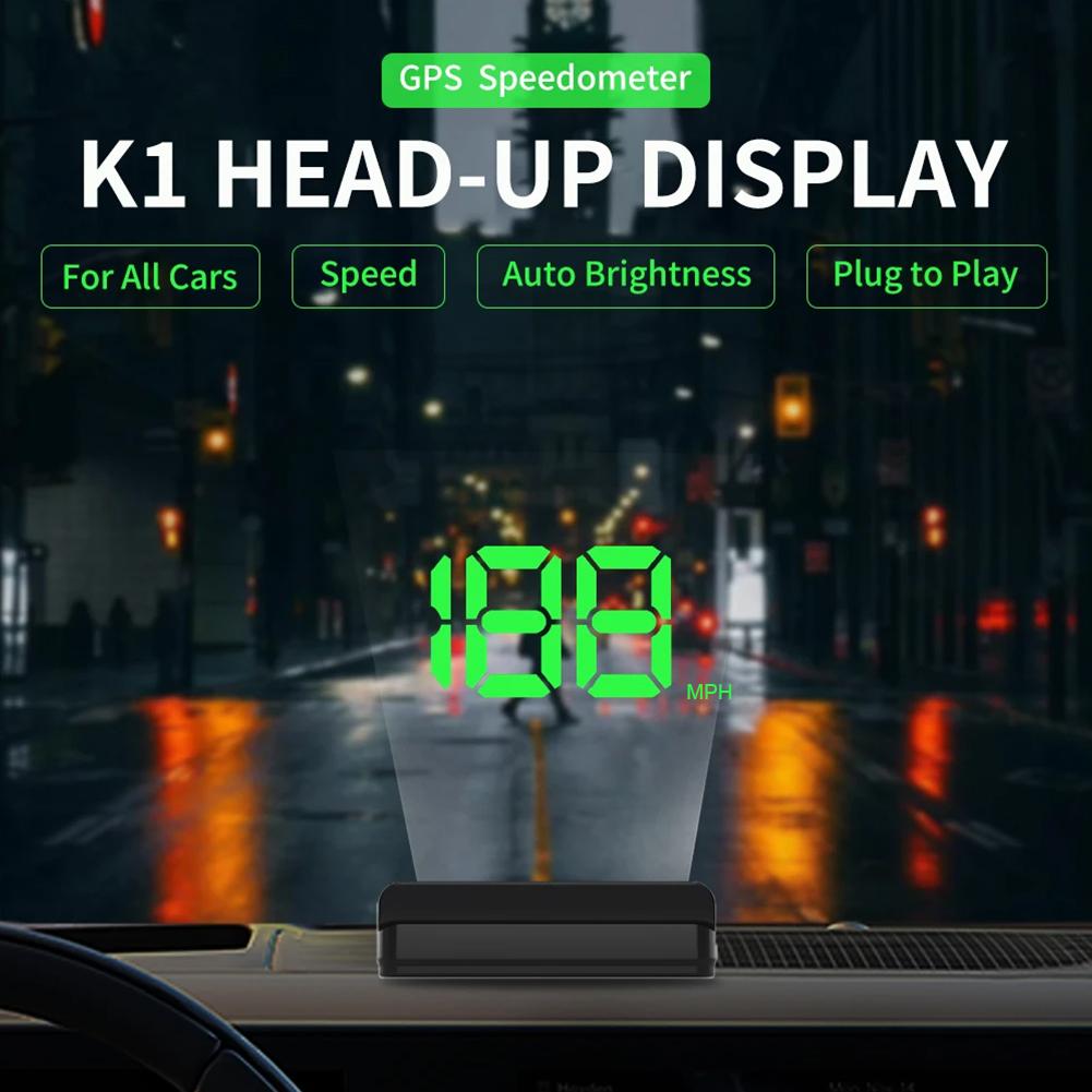 K1 HUD Head-up Display Mobil G - Car Hud Head Up Display Gps ulasan dan harga