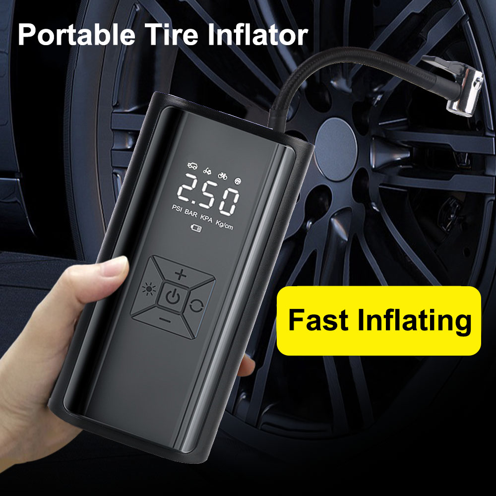 Pompa udara ban, dengan lampu  - Hud Display With Tire Pressure ulasan dan harga